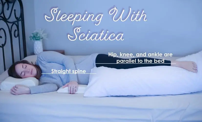 Can you sleep on your side with a wedge pillow best sale